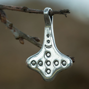 THORS HAMMER, NORWEGEN, SILBER - ANHÄNGER - SCHMUCK, SILBER