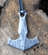 HAGAL, HAND FORGED THOR'S HAMMER, PENDANT - VIKING PENDANTS