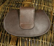 LEATHER BAG WITH FORGED NEEDLE - TASCHEN
