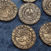 PRAG GROSCHEN, MÜNZE, REPLIK, ZINK ANTIQUE BRASS - MEDIEVAL AND RENAISSANCE COINS