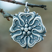 ROSE, HOUSE OF ROSENBERGS, PENDANT, SILVER - PENDANTS