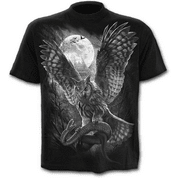 NIGHT HUNTER - T-SHIRT BLACK - HERREN-T-SHIRTS, SPIRAL DIRECT