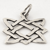 STAR OF SVAROG, SILVER PENDANT - PENDANTS