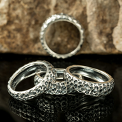 MEGALITH, STERLING SILVER RING - RINGS