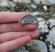 LUNA, DARK AGE NECKLACE OF FERTILITY, BRONZE - SLAVIC AMULETS