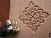 FRENCH LILY, LEATHER STAMP - LEATHER STAMPS