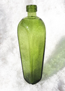 GLASS CARAFE FOR OIL - HISTORICAL GLASS