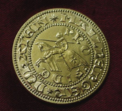 MAILBERG DUCAT, REPLICA OF A MEDIEVAL COIN - MEDIEVAL AND RENAISSANCE COINS