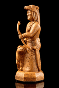 DEVANA, THE SLAVIC GODDESS OF FORESTS AND WILDLIFE - SLAVIC STATUES, BOHEMIA, MORAVIA