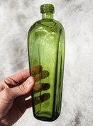 GLASS CARAFE FOR OIL - HISTORICAL GLASS
