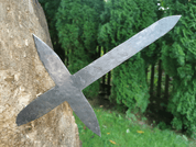 THROWING CROSS - SHARP BLADES - THROWING KNIVES
