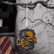 HARRY POTTER HUFFLEPUFF CREST HANGING ORNAMENT 8CM - HARRY POTTER