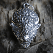 TATANKA - BISON SILBERANHÄNGER - ANHÄNGER - SCHMUCK, SILBER