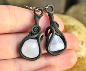 CHALCEDONY - EARRINGS - FANTASY JEWELS