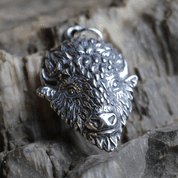 TATANKA - BISON SILVER PENDANT - PENDANTS