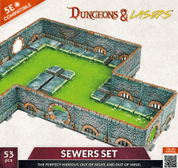 DUNGEONS & LASERS: SEWERS SET - THE PERFECT HIDEOUT. OUT OF SIGHT, AND OUT OF MIND - ARCHON STUDIO
