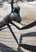 MANTIS, FORGED STATUETTE - FORGED IRON HOME ACCESSORIES