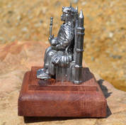 KING CHARLES IV., HISTORICAL TIN STATUE - PEWTER FIGURES
