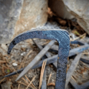 IRON FORGED TENT PEG - HISTORICAL TENTS