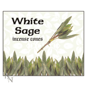 DRUID INCENSE CONES - WHITE SAGE BOX OF 12 PACKS - AROMATHERAPIEÖLE