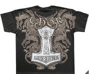 THOR'S HAMMER, T-SHIRT - HEIDNISCHE T-SHIRTS