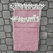 MERINO, WOOL BLANKET FROM THE BALKANS, ZIGZAG - WOOLEN BLANKETS, THE BALKANS