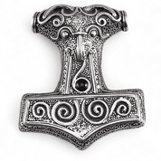 THORHAMMER AUS SKANE - SCHWEDEN, AG 925 - ANHÄNGER - SCHMUCK, SILBER