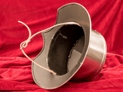 HUSSITE KETTLE HAT HELMET - GOTISCHE HELME