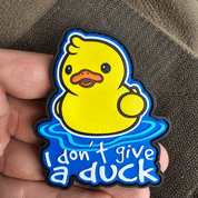 I DON'T GIVE A DUCK PATCH - MILITARY PATCHES