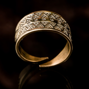 FALKOR - BAGUE, VIKING, BRONZE - OBJETS EN BRONZE