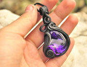 PURPLE DREAM - FANTASY PENDANT - SCHMUCK MIT STEINEN