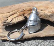MEDIEVAL HELMET, TIN KEYCHAIN - MIDDLE AGES, OTHER PENDANTS