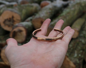 GROOVED BRACELET, BRONZE - BRONZE HISTORICAL JEWELS