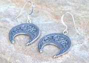 LUNULA, GREAT MORAVIAN EARRINGS, SILVER 925 - EARRINGS