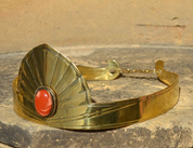 DAPHNE, NOBLE ANCIENT BRASS CROWN - DIADEME UND KRONEN