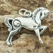 CELTIC HORSE, SILVER PENDANT - PENDANTS