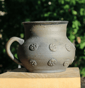 MEDIEVAL CUP, 15TH CENTURY, PRAGUE - HISTORICAL CERAMICS