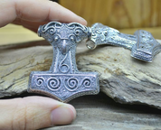 RAVEN THOR HAMMER, SCANIA, PENDANT, SILVER 925, 17 G. - PENDANTS