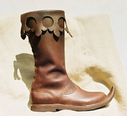 MEDIEVAL HIGH BOOTS WITH LILLY - GOTISCHE SCHUHE