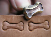BONE, LEATHER STAMP - LEATHER STAMPS