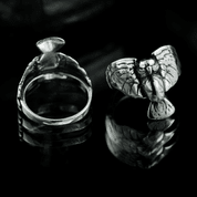 OWL, SILVER RING - RINGS