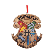 HARRY POTTER HOGWARTS CREST HANGING ORNAMENT 8CM - HARRY POTTER