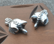 WARG, NORDISCHER WOLF, ANHÄNGER AG 925 - ANHÄNGER - SCHMUCK, SILBER