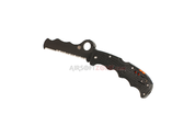 C79 ASSIST RESCUE FOLDER, SPYDERCO, NOIR - LAMES - TACTIQUE, COMBAT, D'ATTAQUE