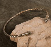 JÖRMUNGANDR, SNAKE, BRONZE TORQUES - TORCS, NECKLACES