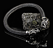 LOUP, BRACELET ARGENT - TRICOT VIKING AG 925 - BRACELETS