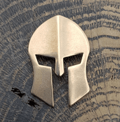 SPARTAN HELMET, BRONZE PENDANT - PENDANTS, NECKLACES