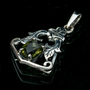 ZEPHYRA, PENDANT, MOLDAVITE, SILVER 925 - MOLDAVITES, CZECH