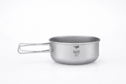 TI6053 3-PIECE TITANIUM POT AND PAN COOK SET - TITANIUM EQUIPMENT