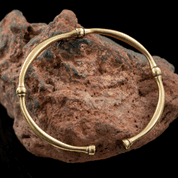 CELTIC BRACELET, LA TENE CULTURE, BRONZE - BRONZE HISTORICAL JEWELS